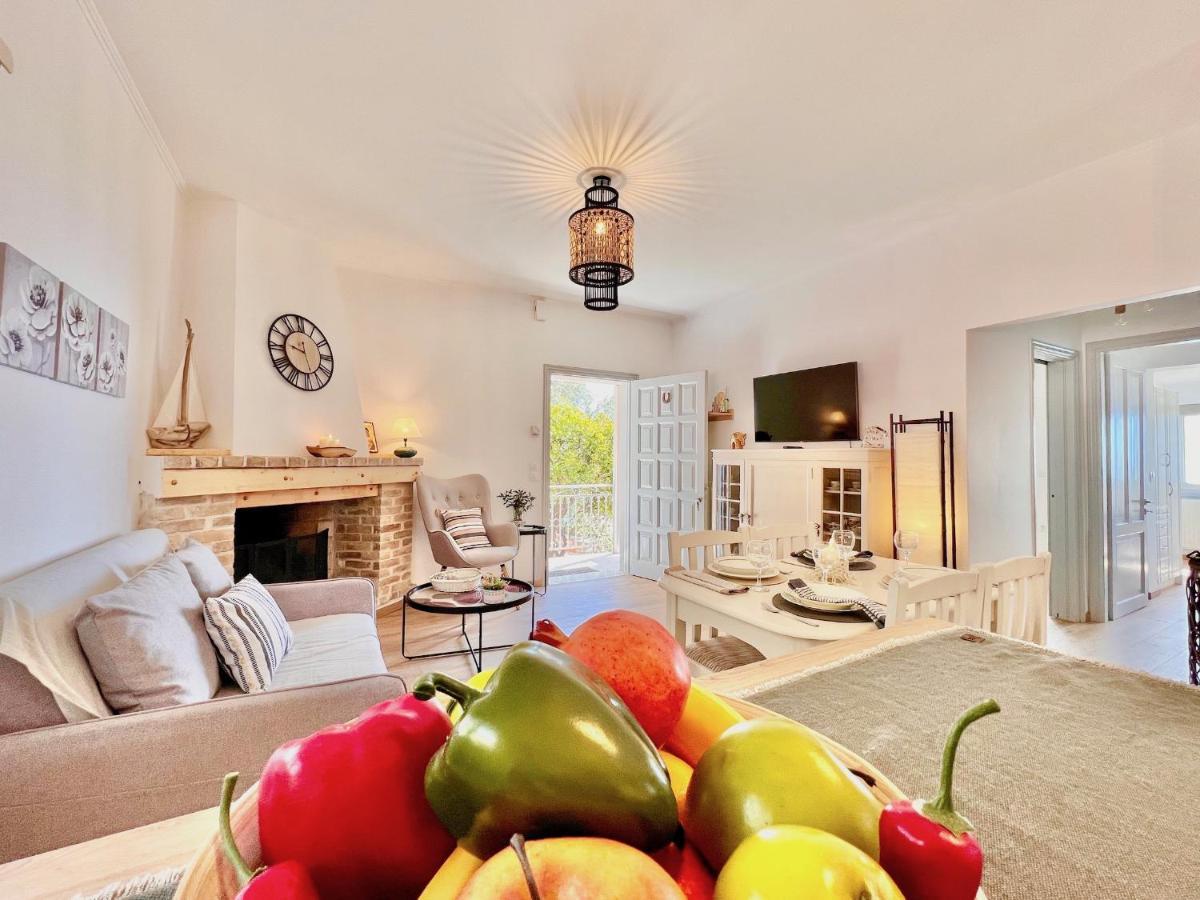 Villa Evmaria With Private Swimming Pool Spartylas ภายนอก รูปภาพ