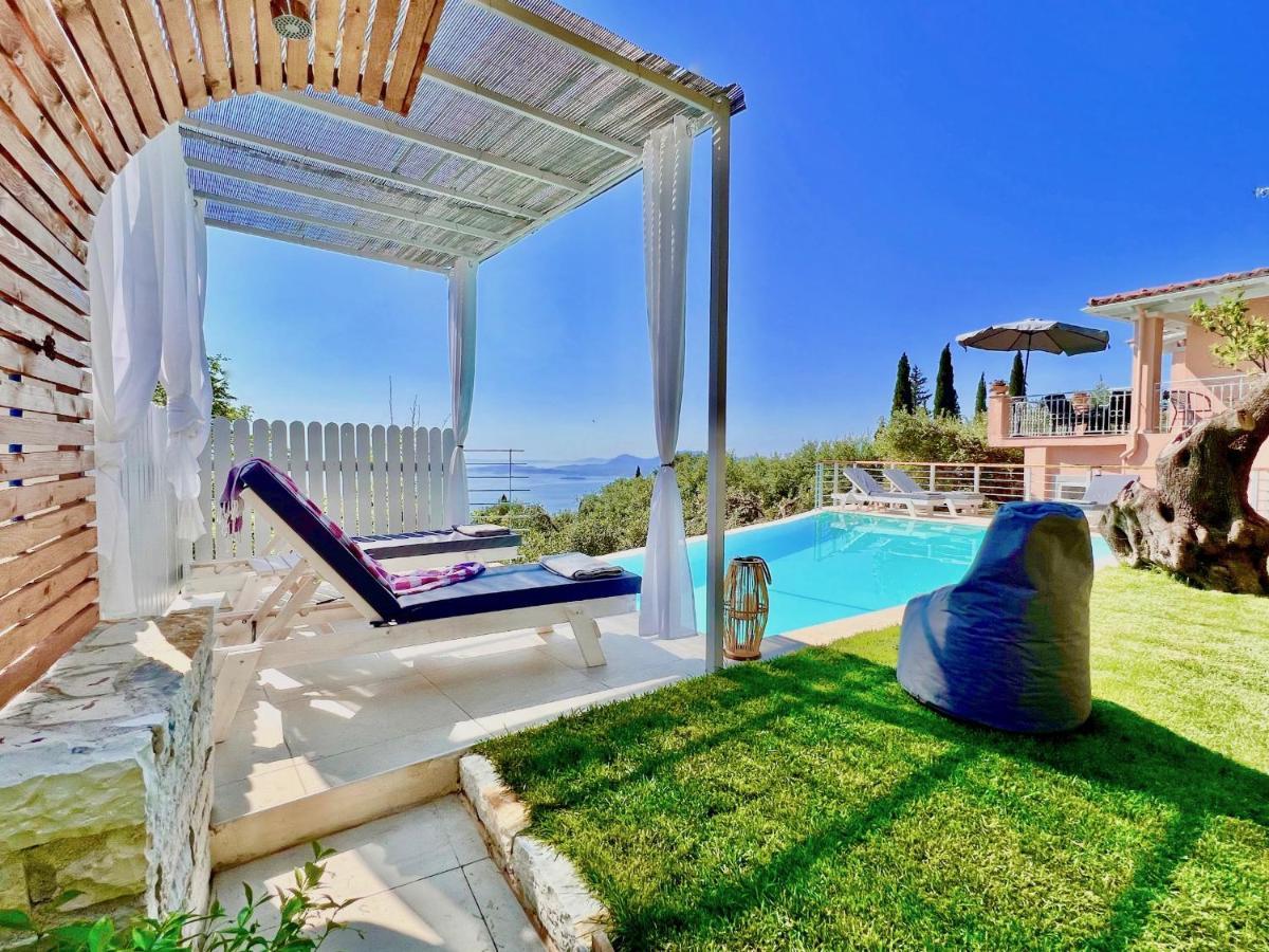 Villa Evmaria With Private Swimming Pool Spartylas ภายนอก รูปภาพ