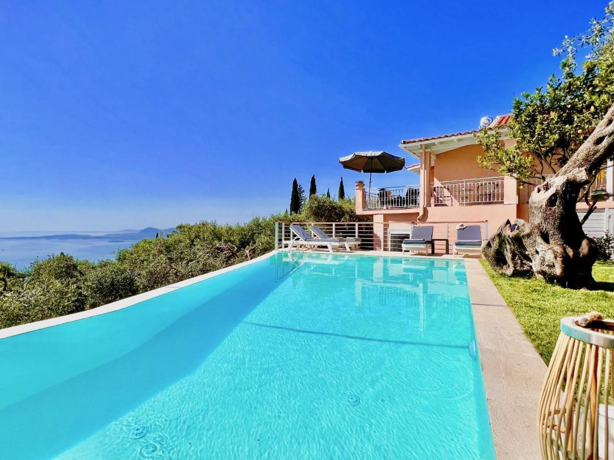 Villa Evmaria With Private Swimming Pool Spartylas ภายนอก รูปภาพ